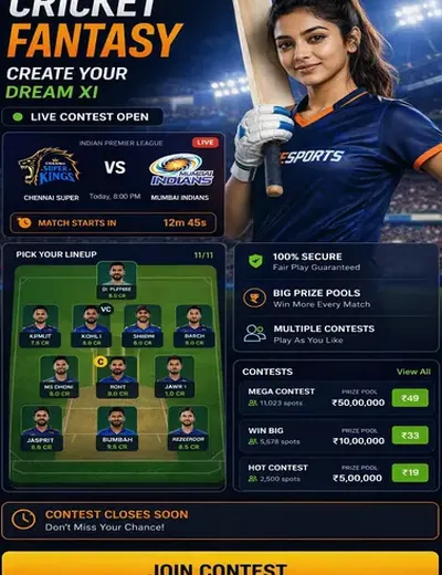 Wwwokybet (okybet) fantasy cricket & matchday visual 3